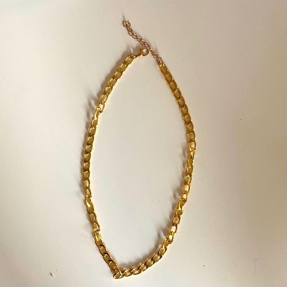 Faux gold chain